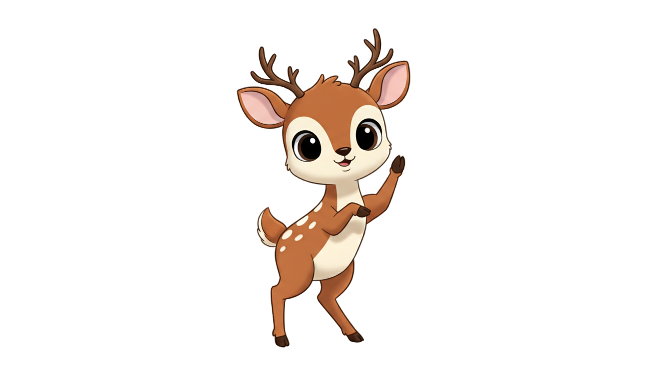 deer emoji png PNG transparent background