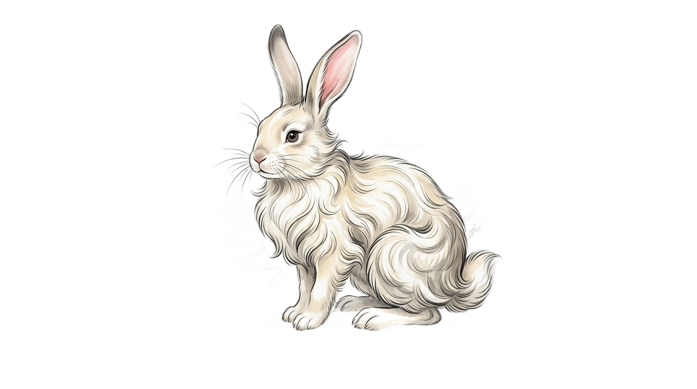 rabbit chinese zodiac png PNG transparent background
