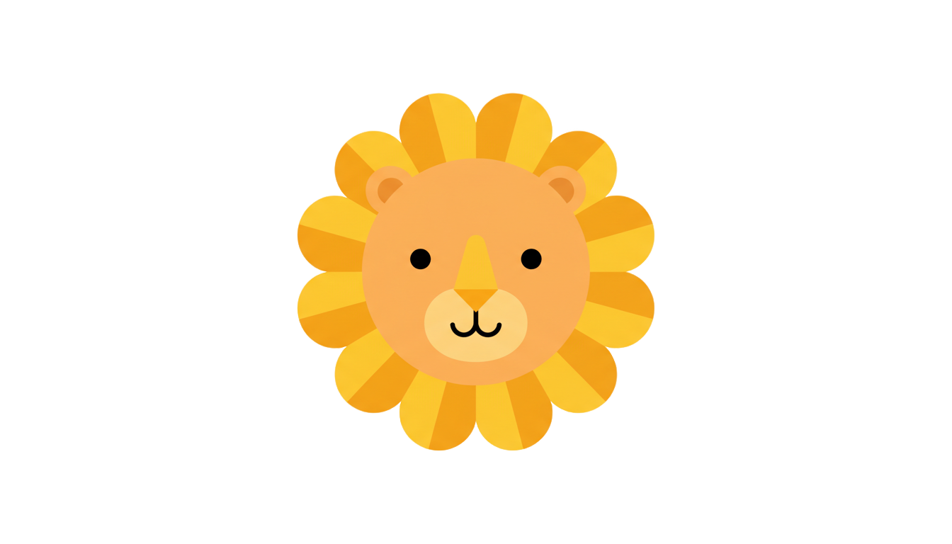 lion emoji png PNG transparent background