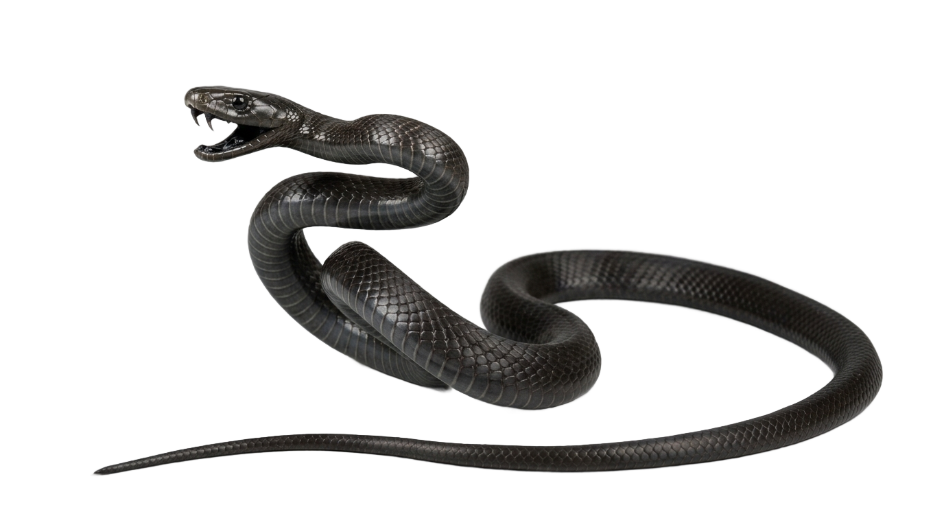 mamba snake png PNG transparent background