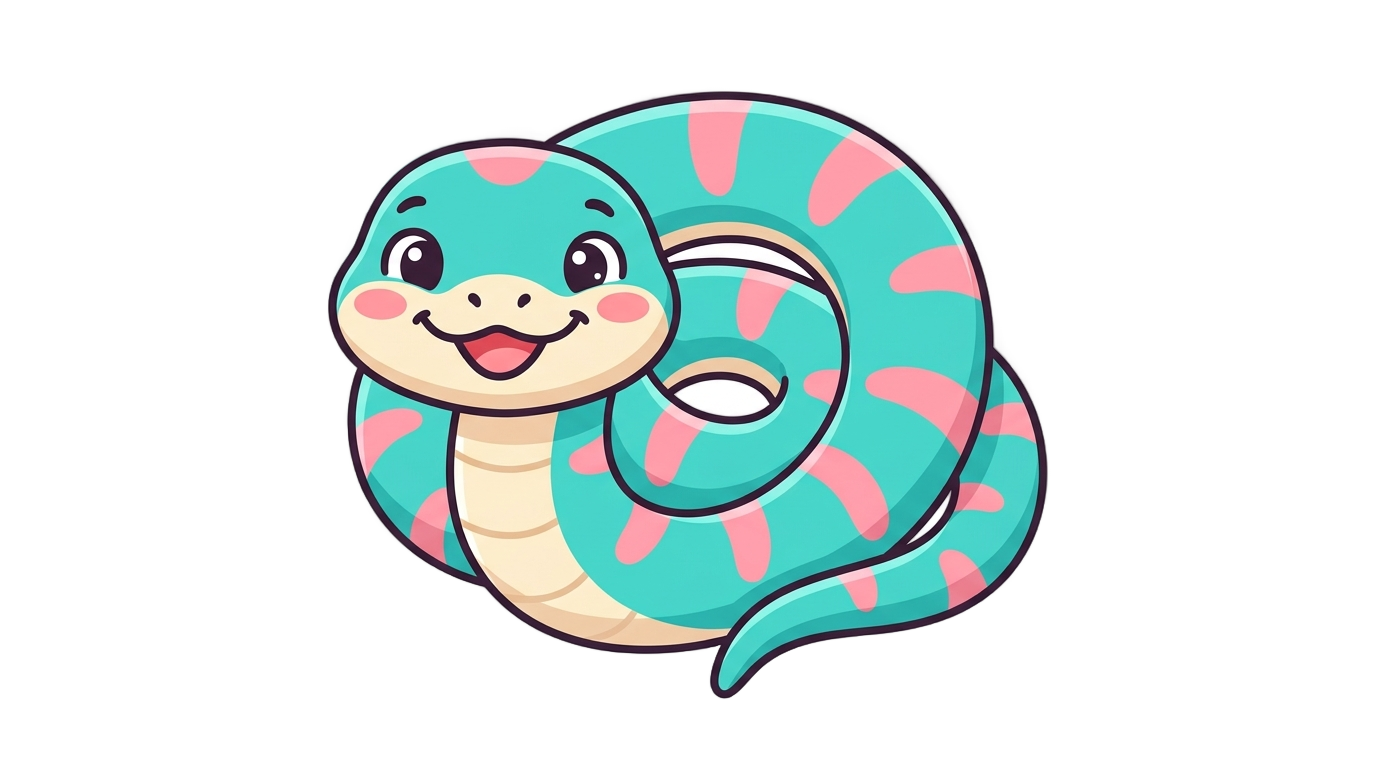 snake sticker png PNG transparent background