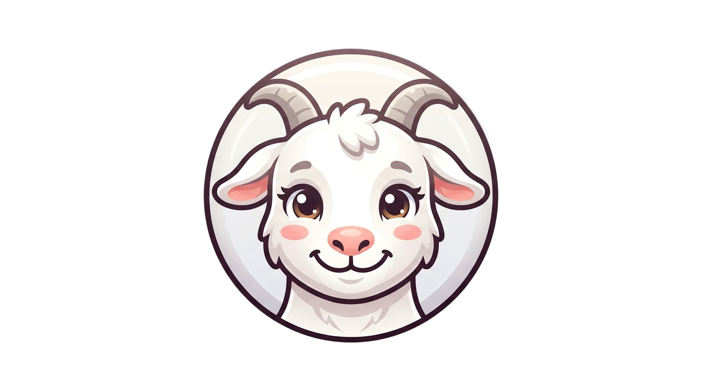 iphone goat emoji png PNG transparent background