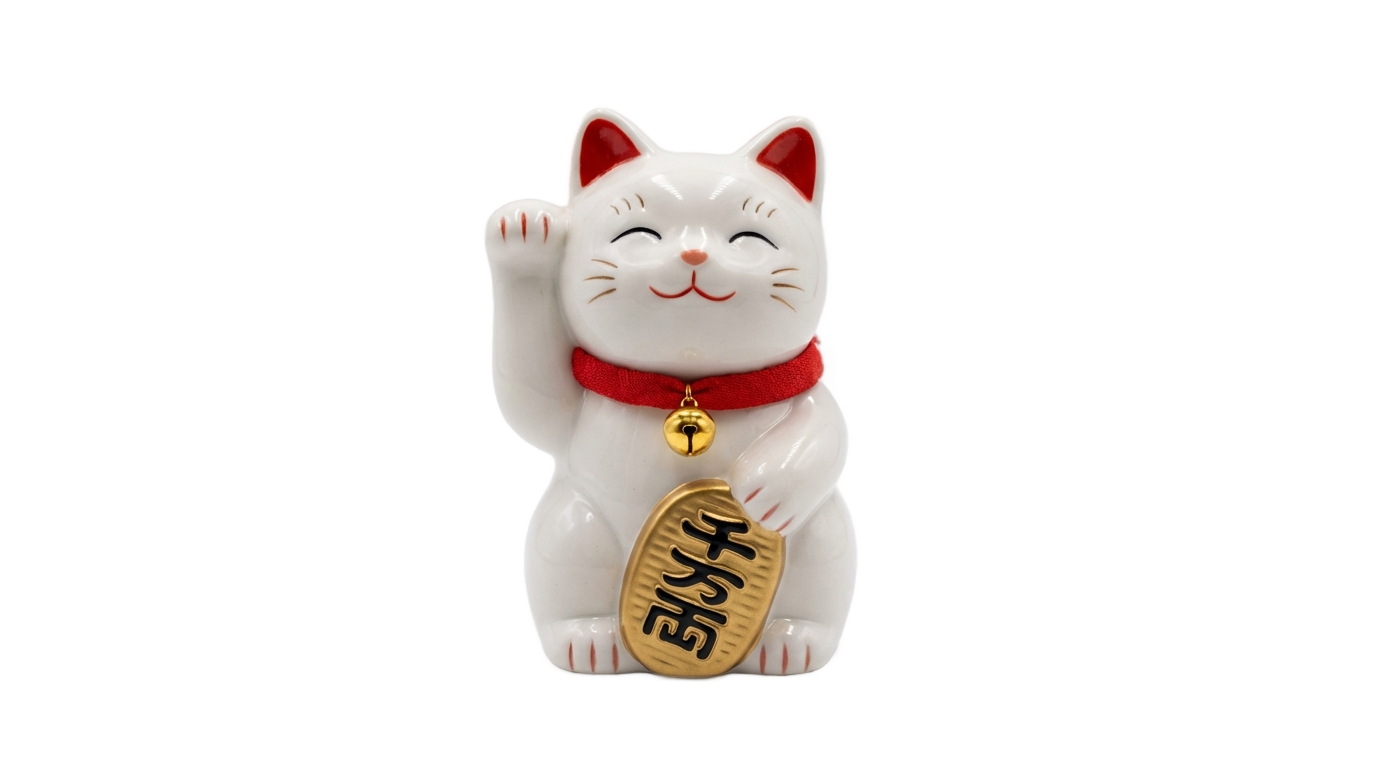 lucky cat png PNG transparent background
