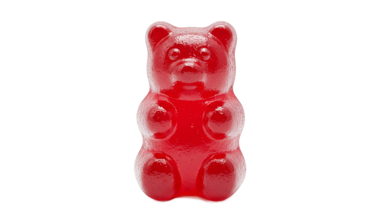 haribo bear png PNG transparent background