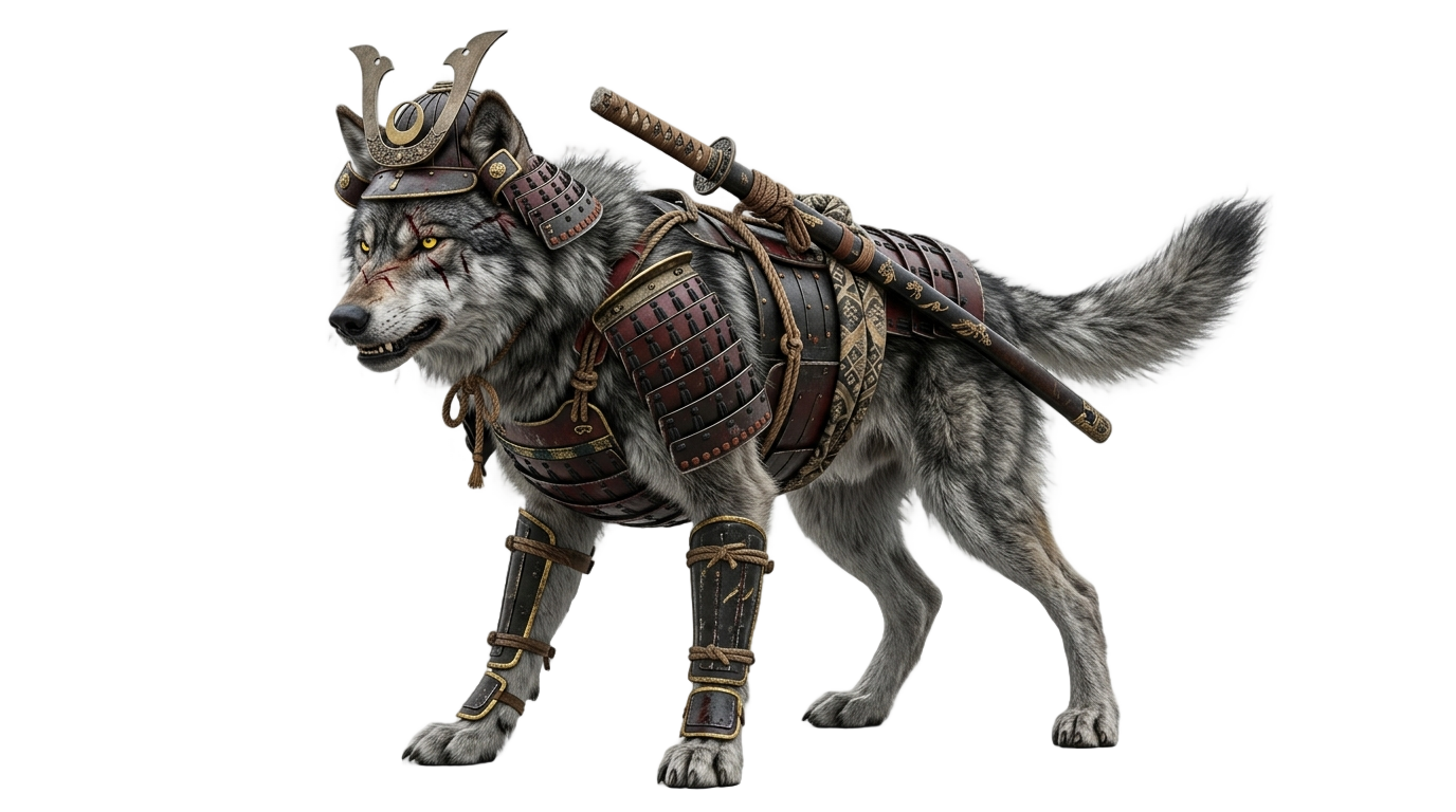 sekiro wolf png PNG transparent background