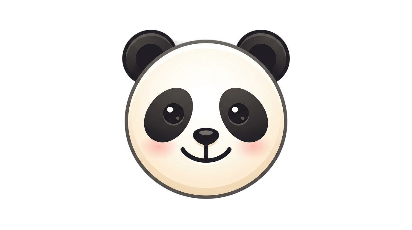 panda emoji discord png PNG transparent background
