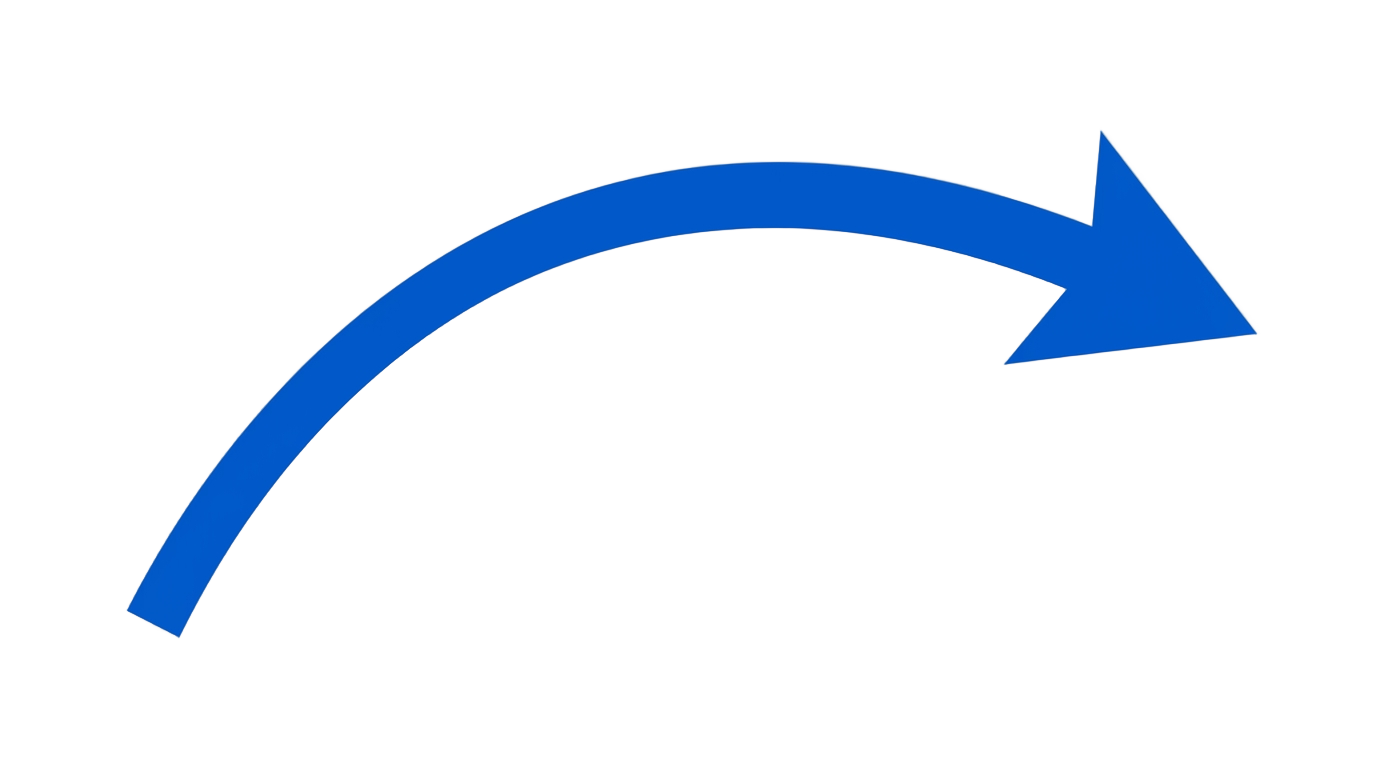 curved arrow clipart png PNG transparent background