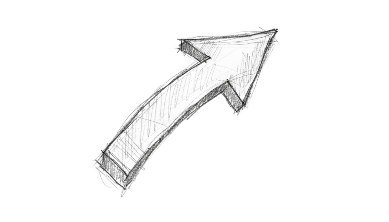 sketch arrow png PNG transparent background