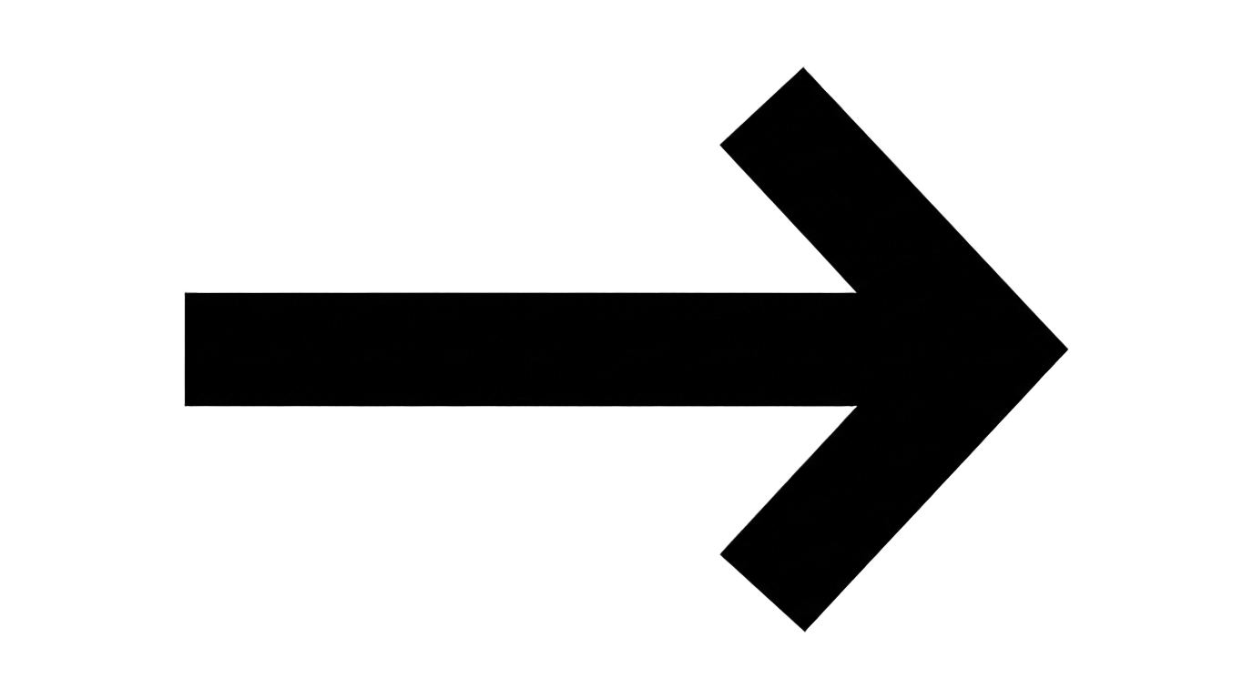 black arrow png PNG transparent background