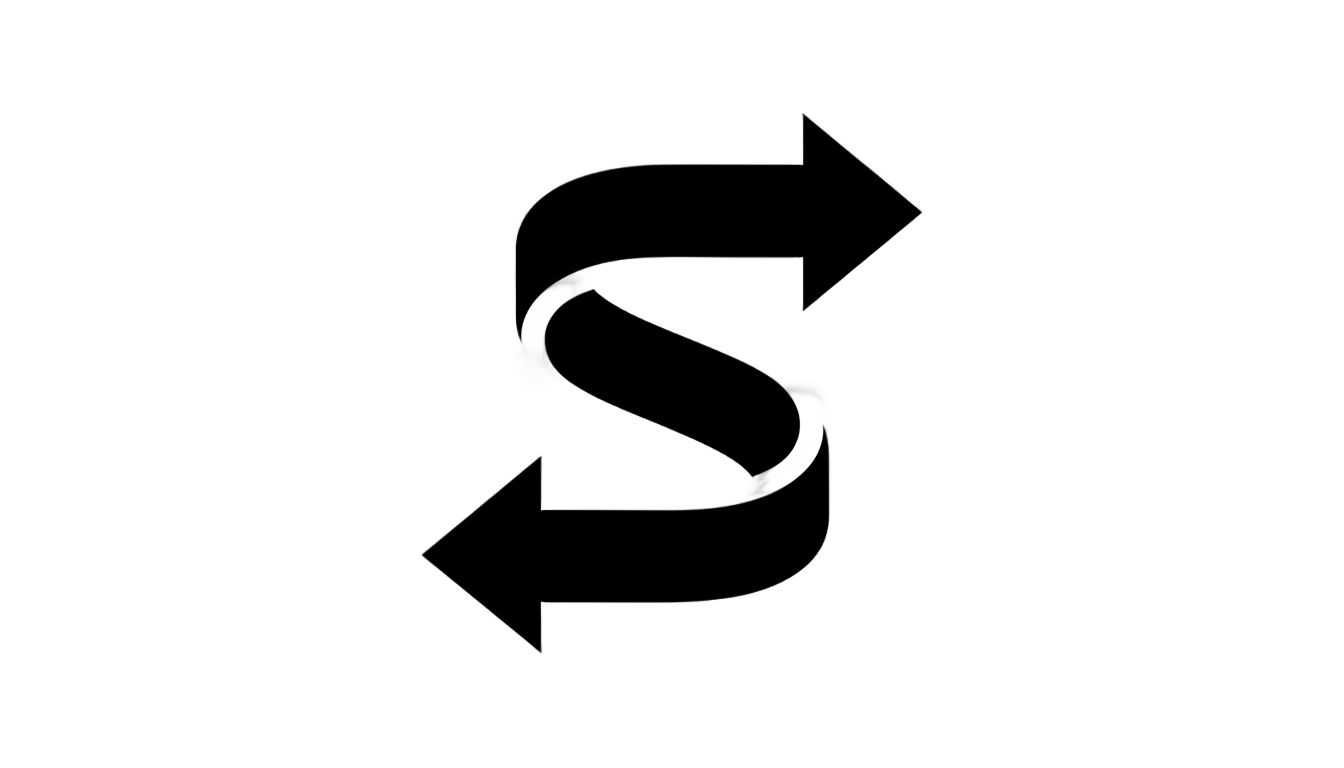 double sided curved arrow png PNG transparent background