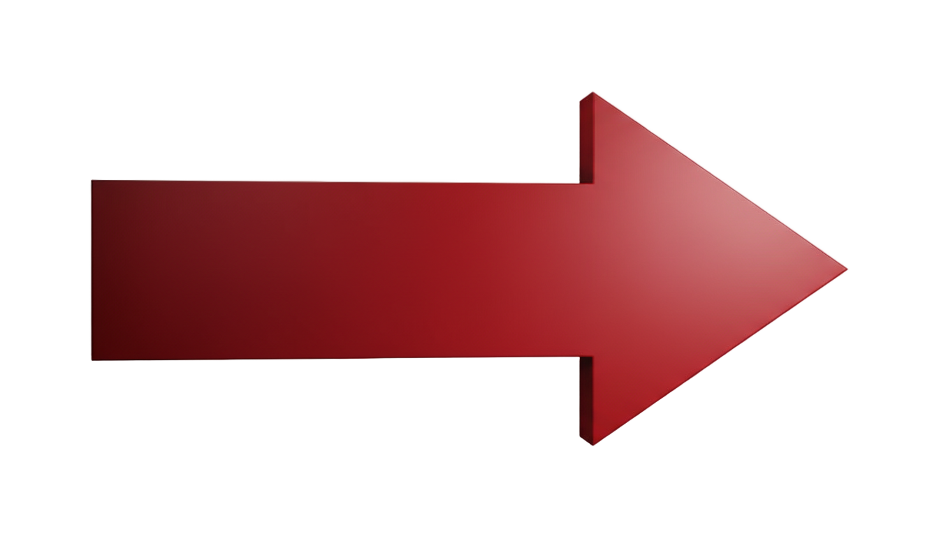 big red arrow png PNG transparent background