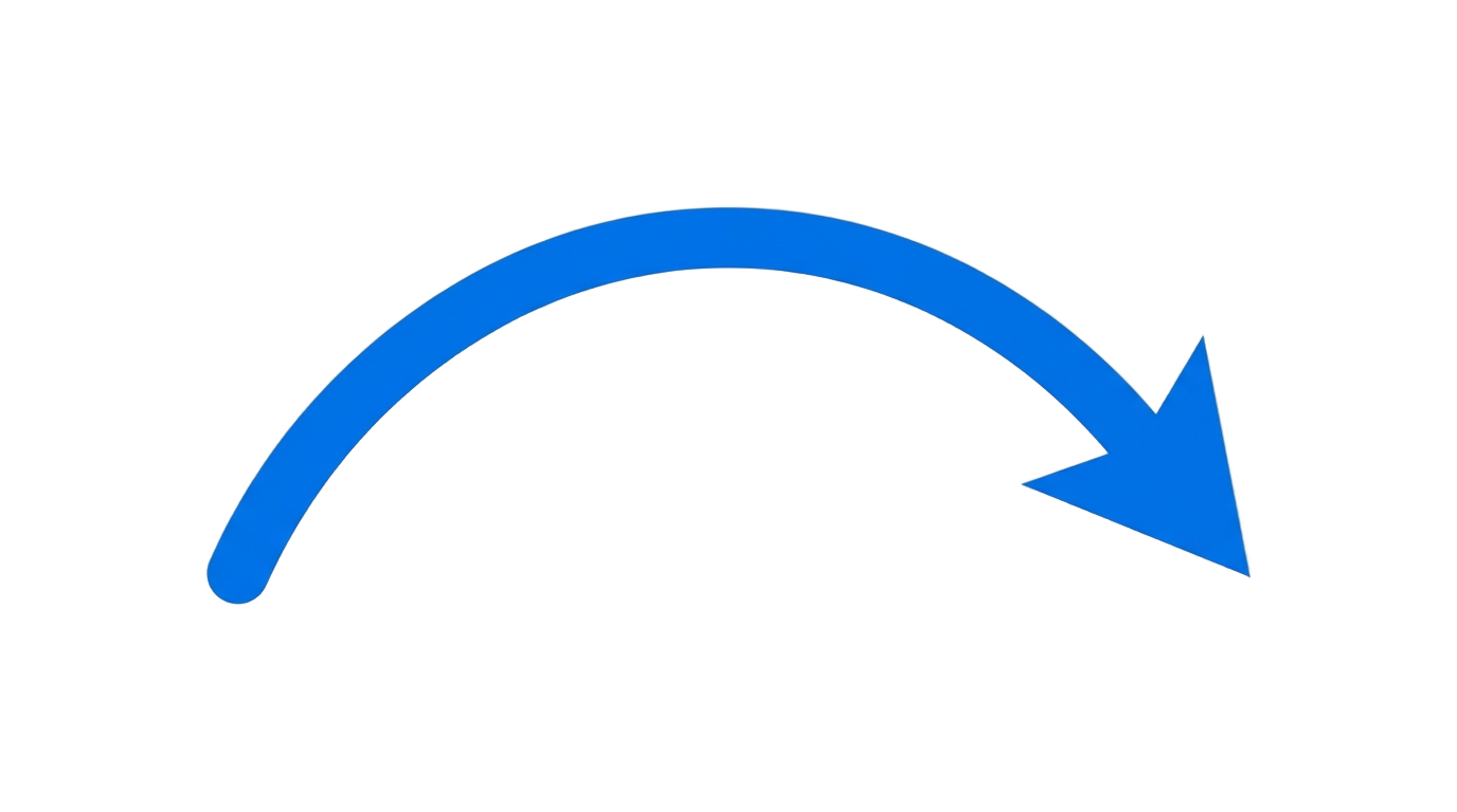 curved arrow clipart png PNG transparent background