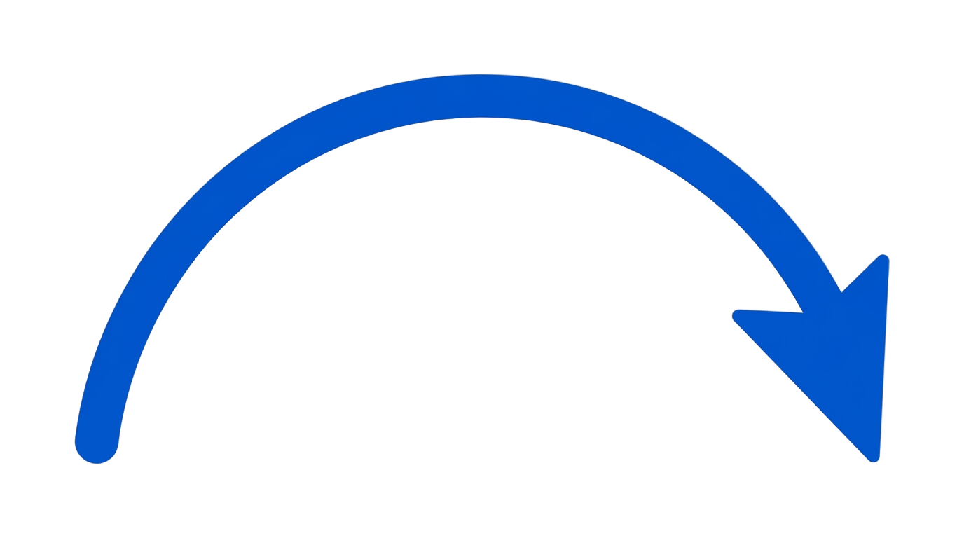 curved arrow clipart png PNG transparent background