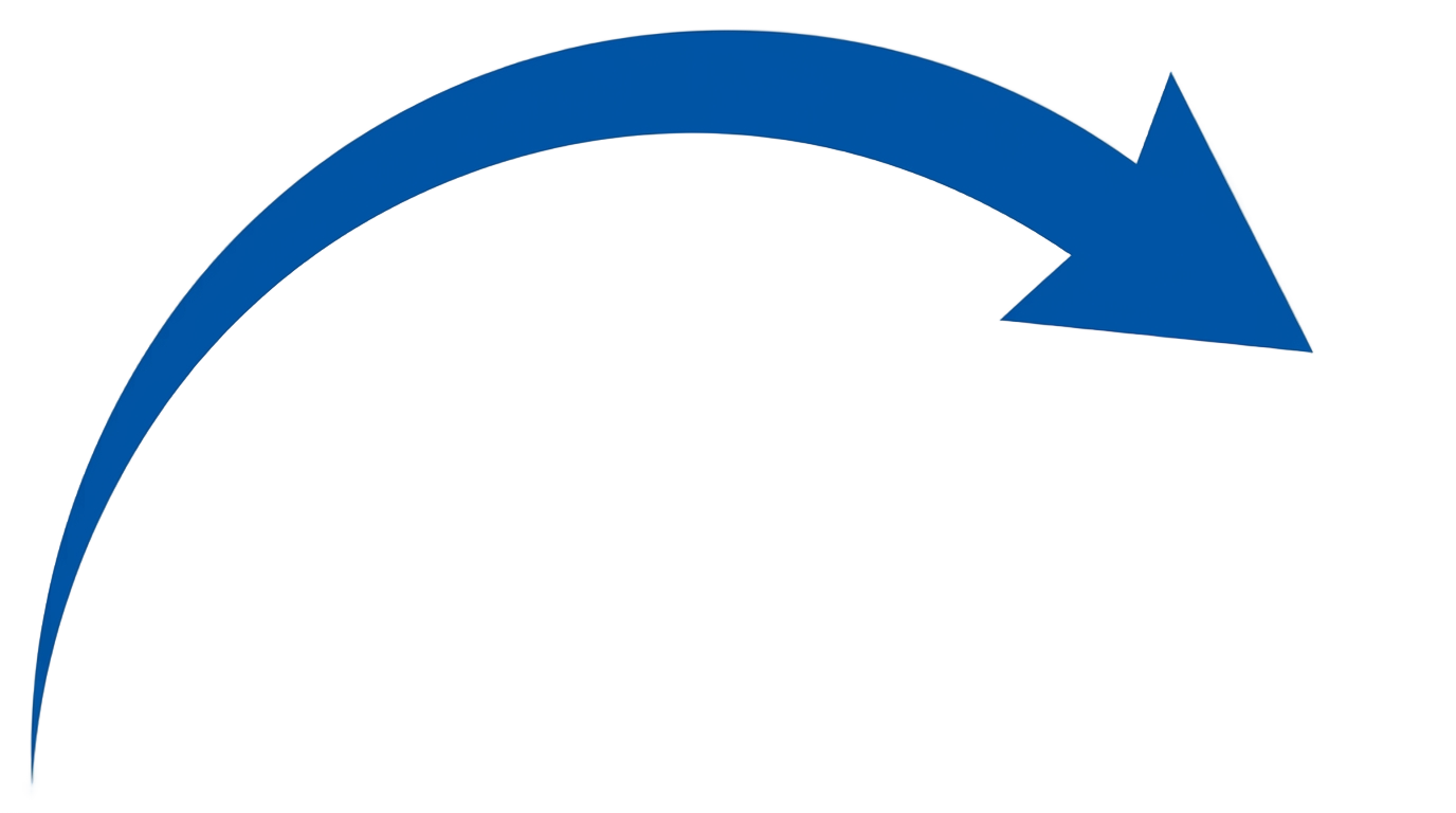 curved arrow symbol png PNG transparent background