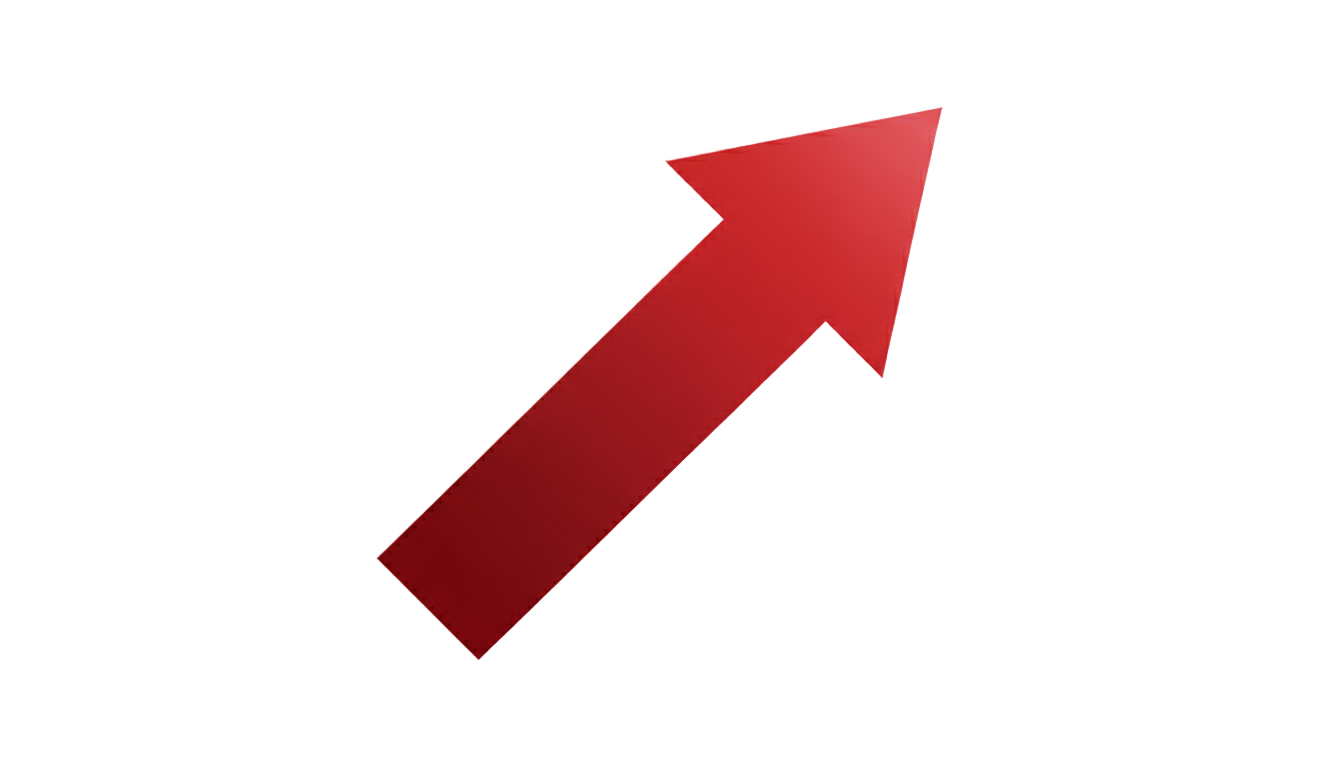 red arrow pointing png PNG transparent background