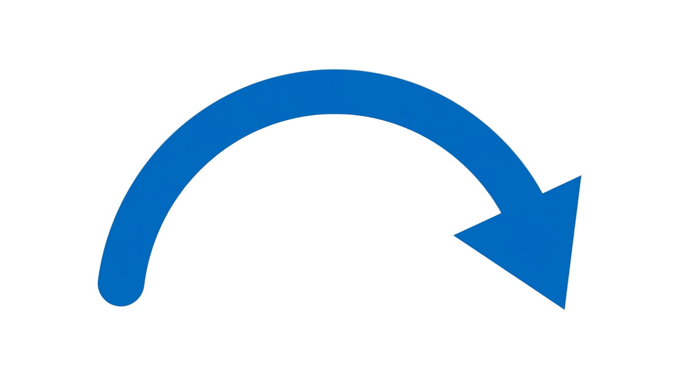 curved arrow clipart png PNG transparent background