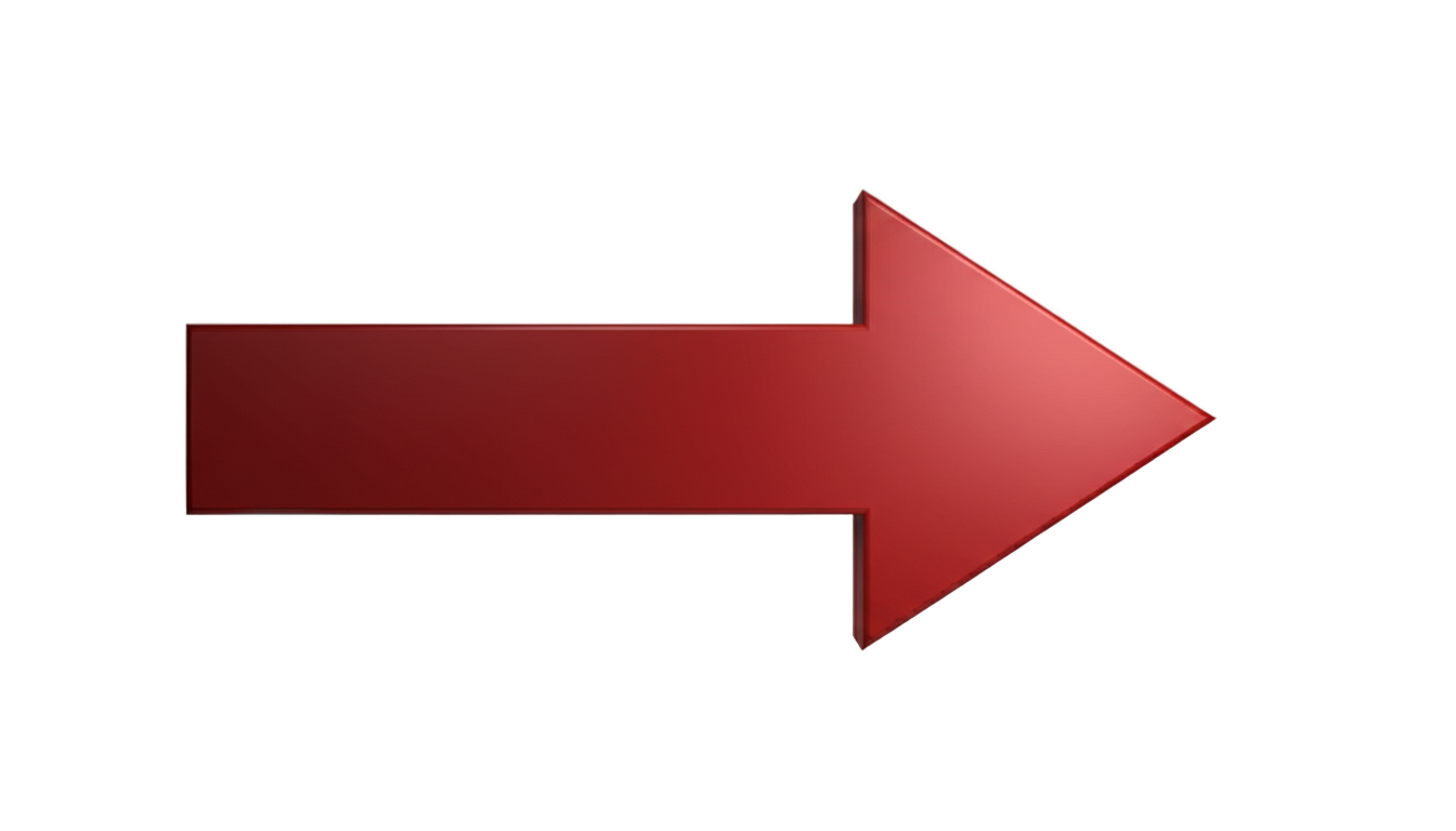 big red arrow png PNG transparent background