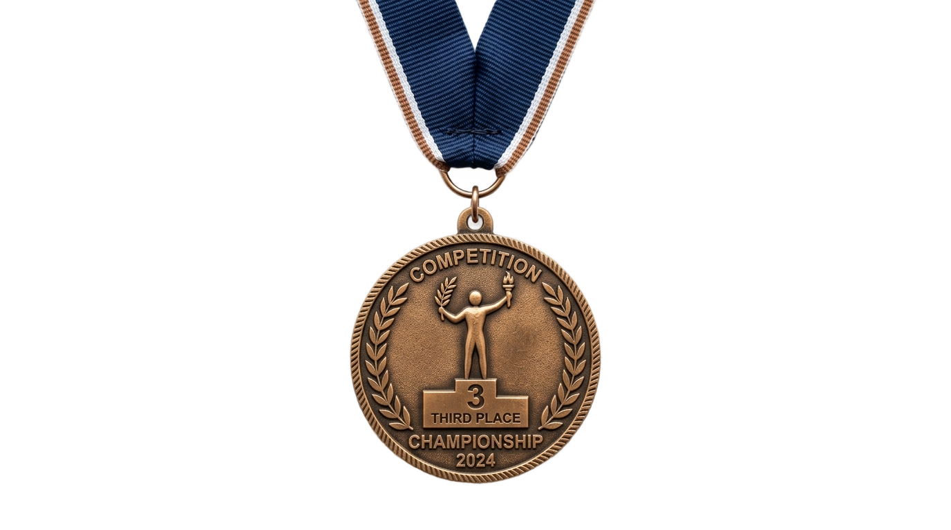 bronze medal icon png PNG transparent background