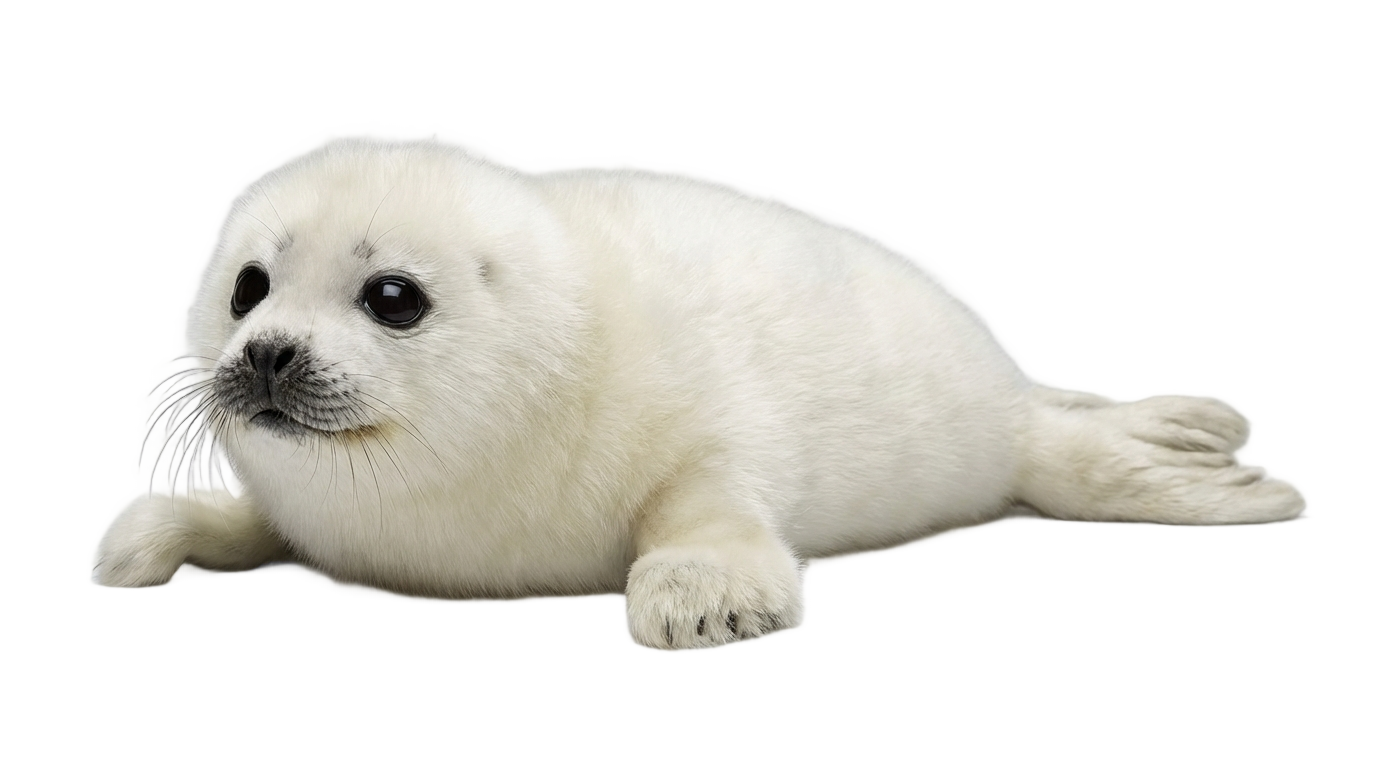 baby seal png PNG transparent background