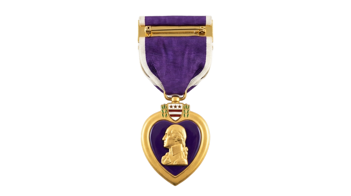 purple heart award png PNG transparent background