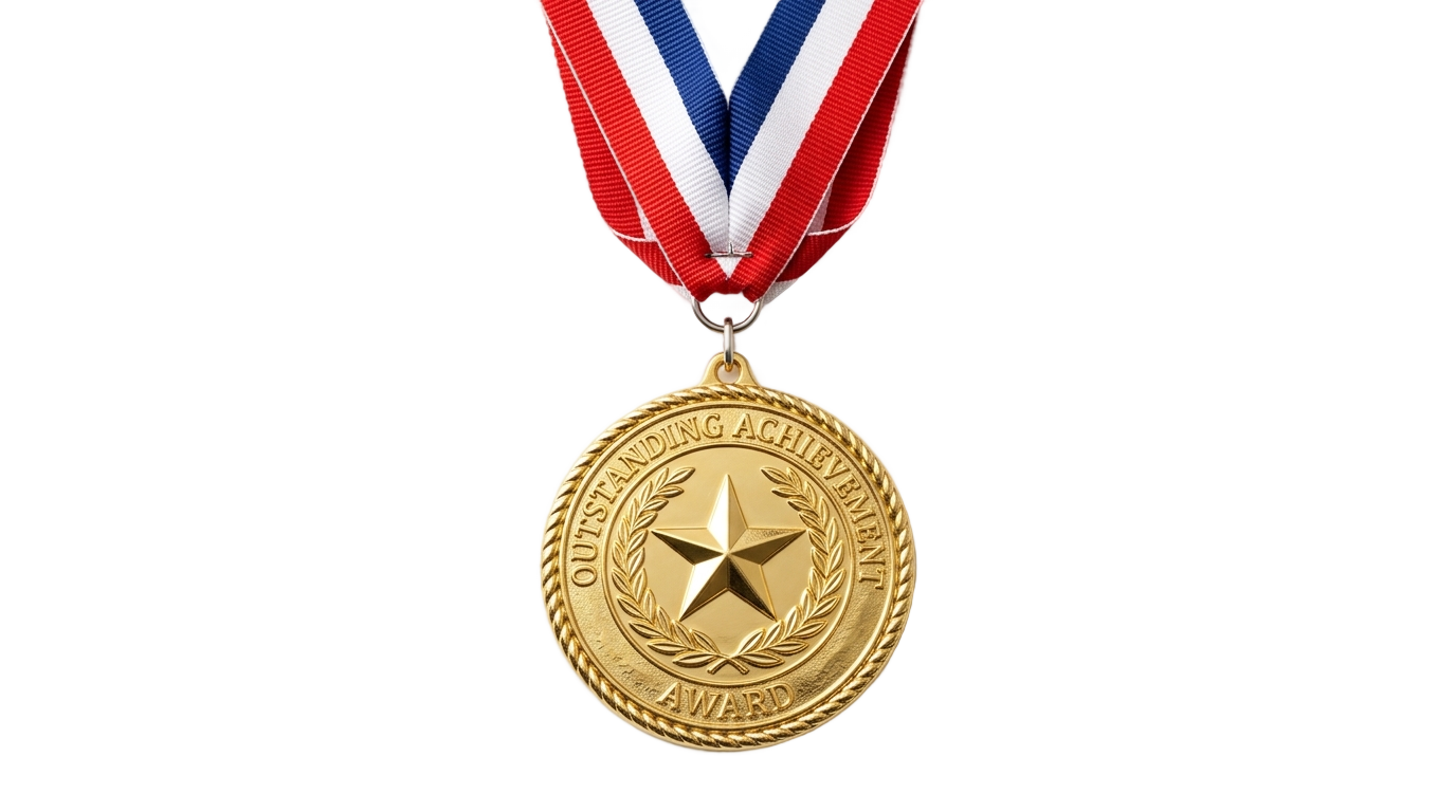 ribbon medal png PNG transparent background
