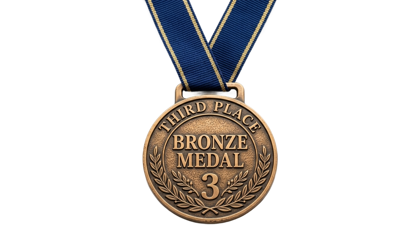 bronze medal icon png PNG transparent background
