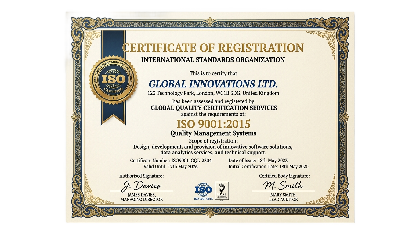 iso certificate png PNG transparent background