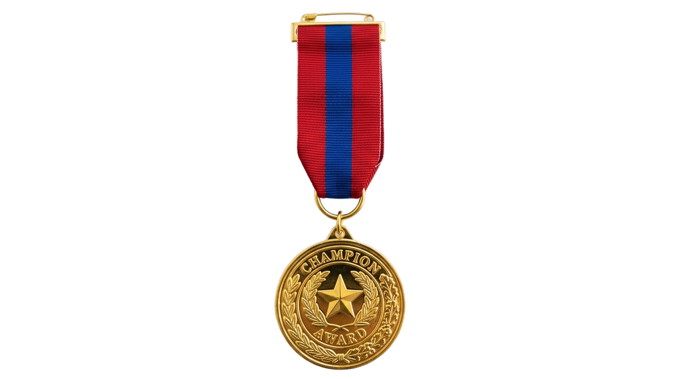 gold medal cartoon png PNG transparent background