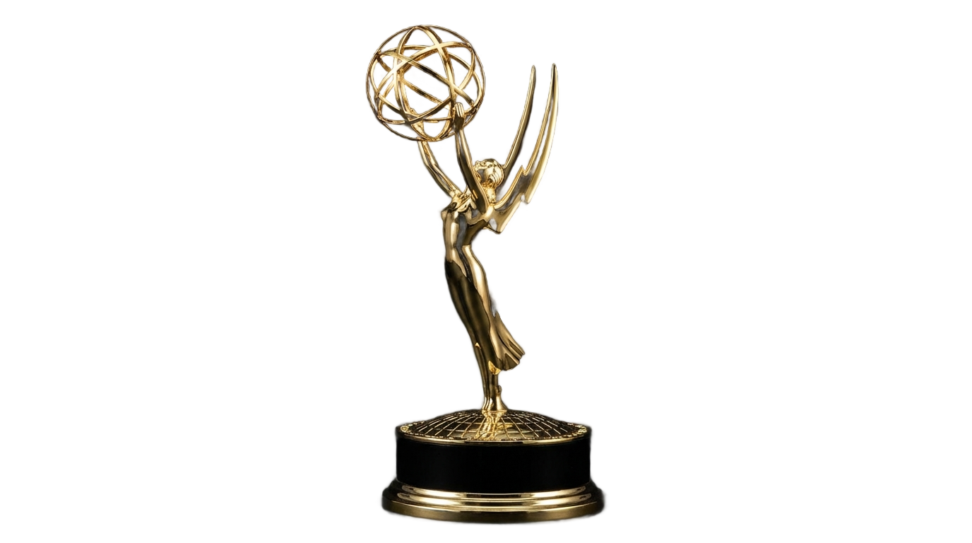 emmy award trophy png PNG transparent background