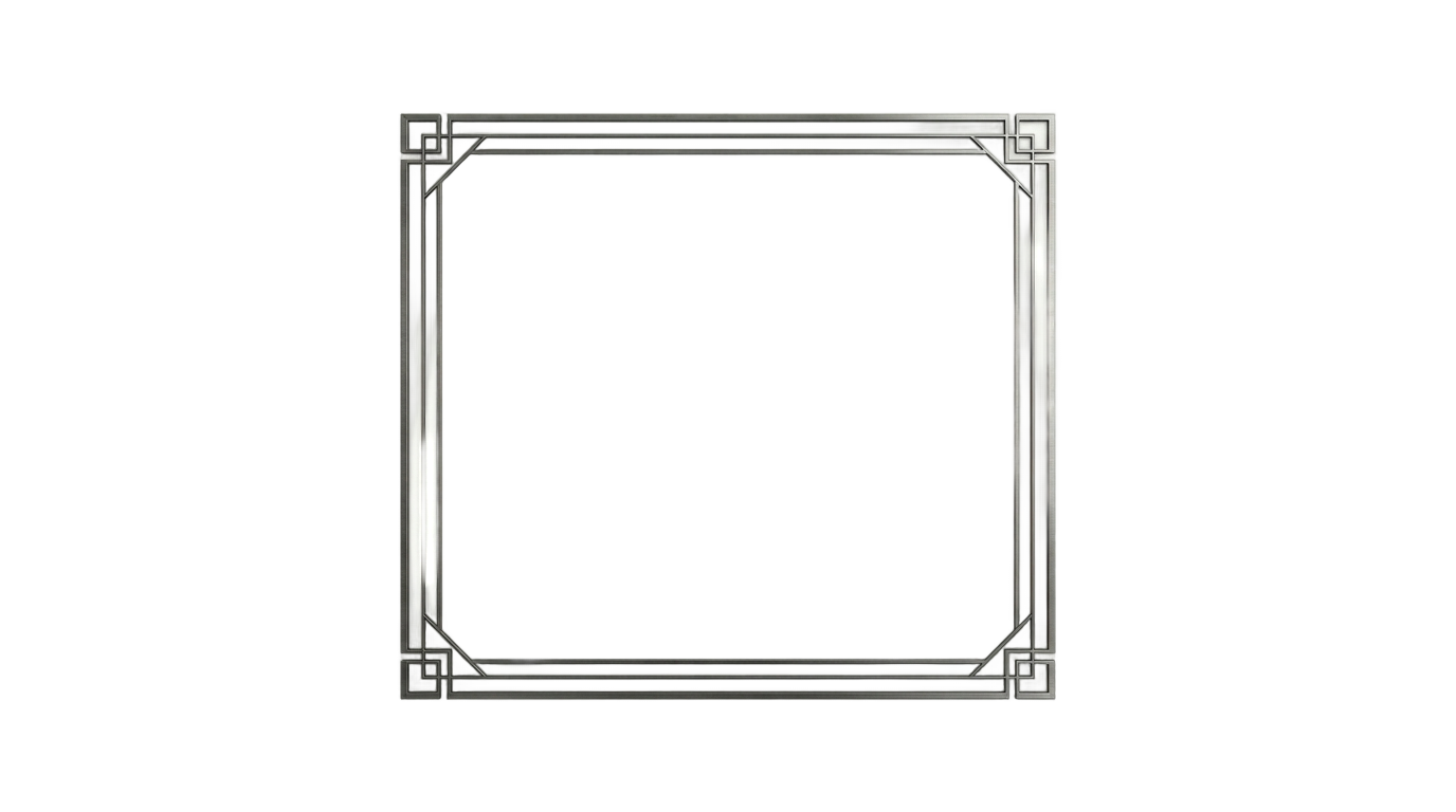 modern certificate border png PNG transparent background