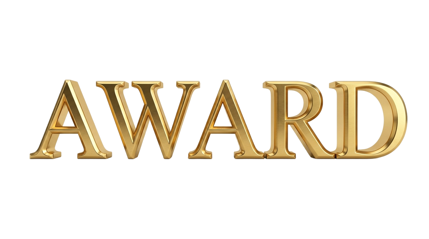 award text png PNG transparent background