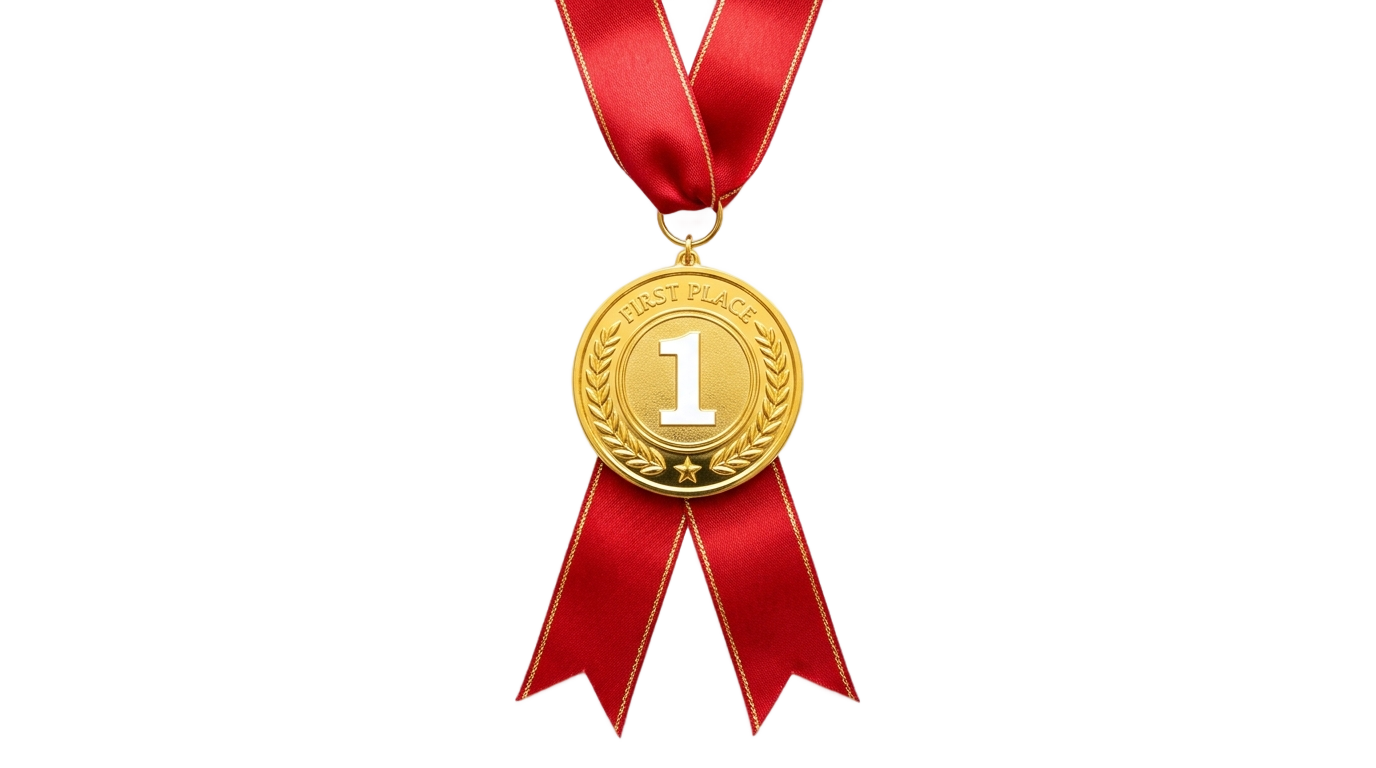 1st badge png PNG transparent background