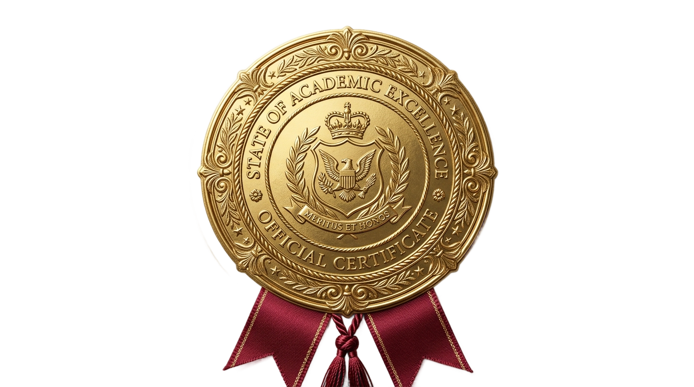 certificate gold seal png PNG transparent background