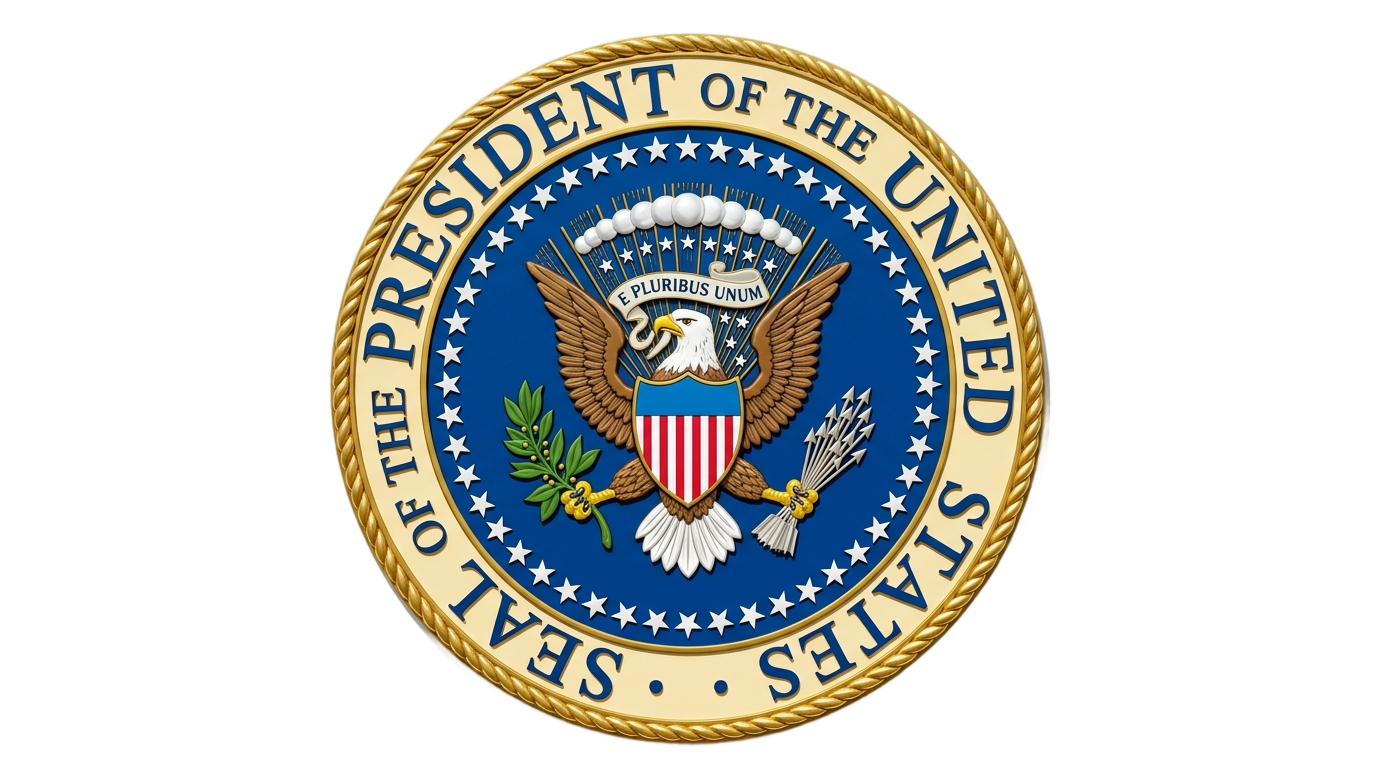 us presidential seal png PNG transparent background