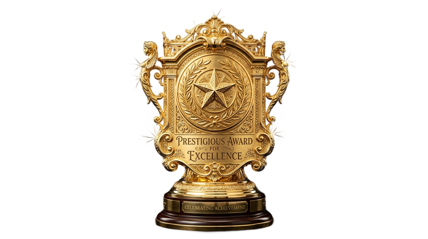 golden award png PNG transparent background