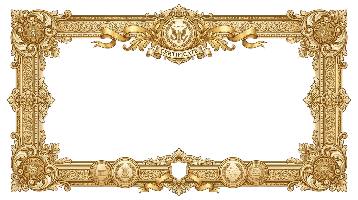 certificate design png free download PNG transparent background