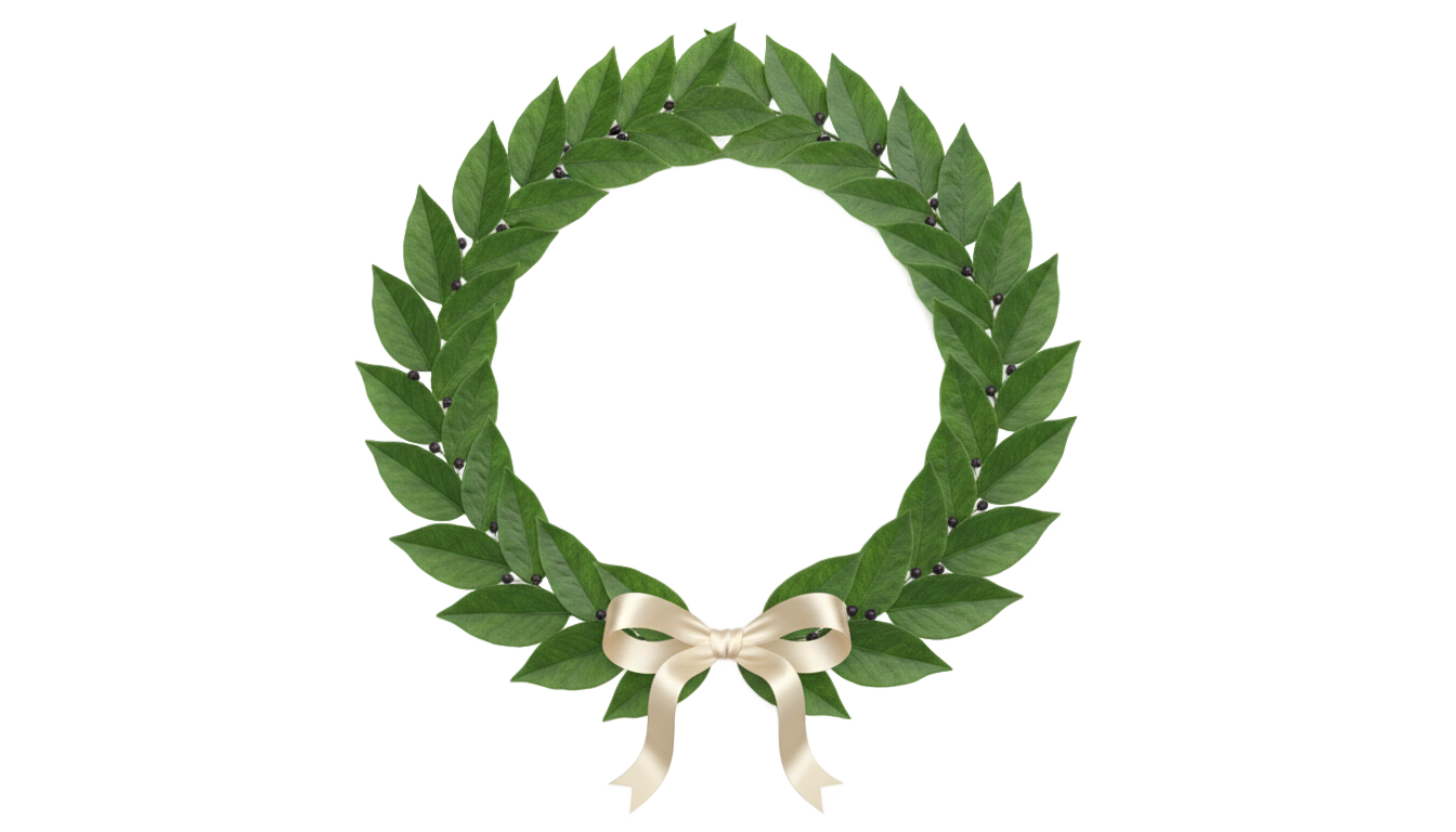 award wreath png PNG transparent background
