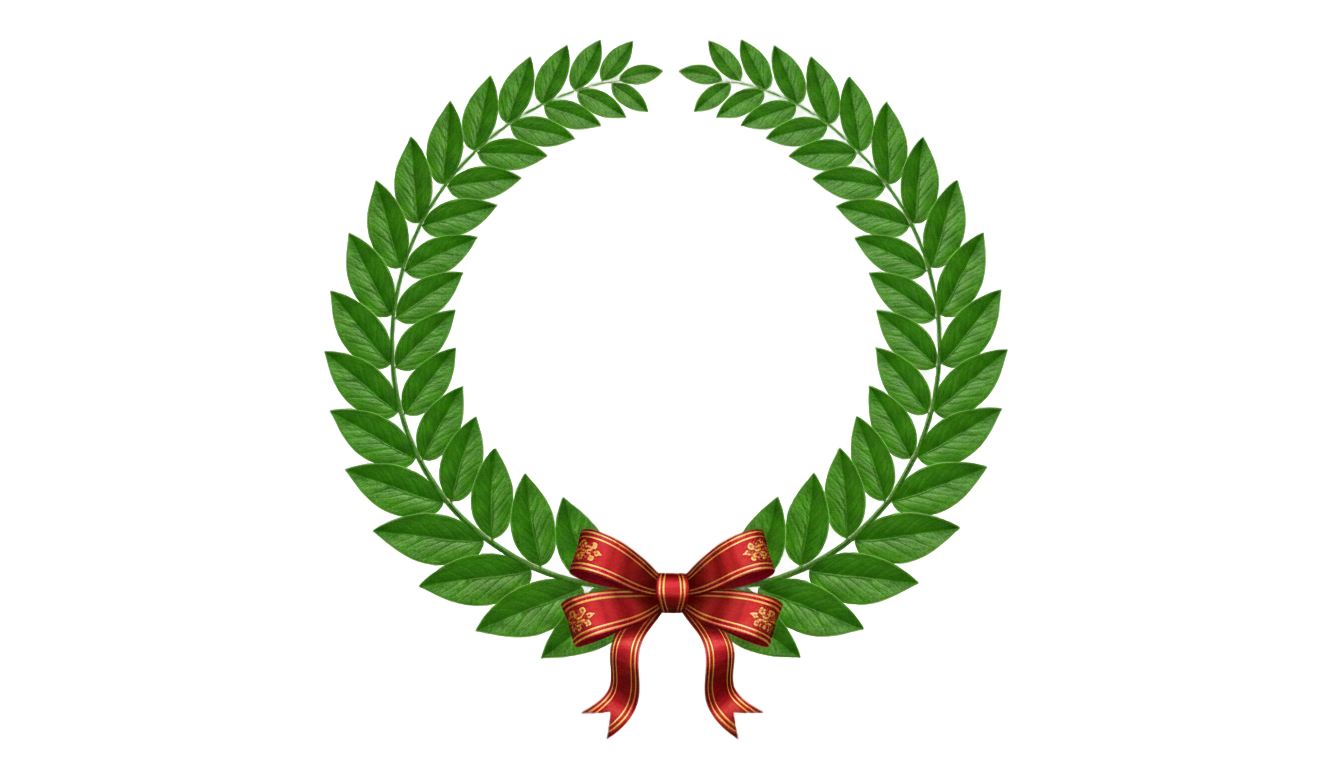 award wreath png PNG transparent background