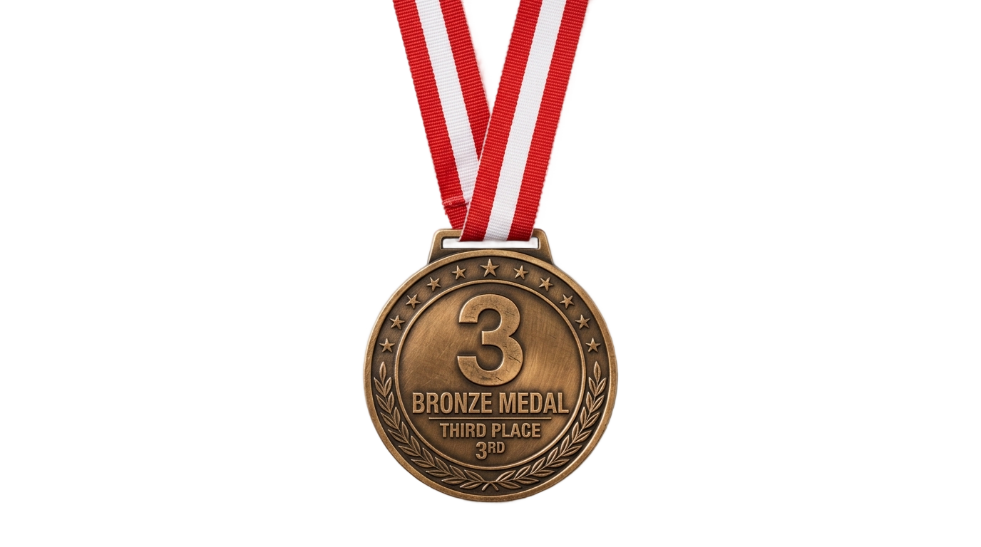 bronze medal emoji png PNG transparent background