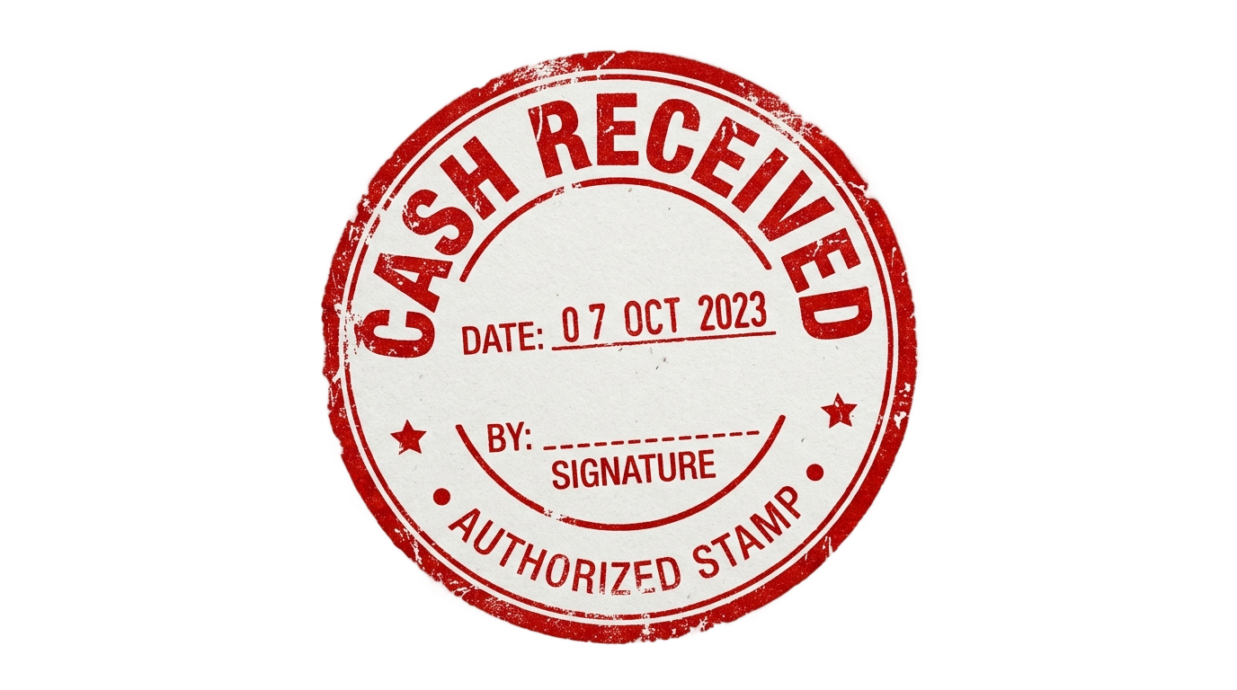 cash received seal png PNG transparent background