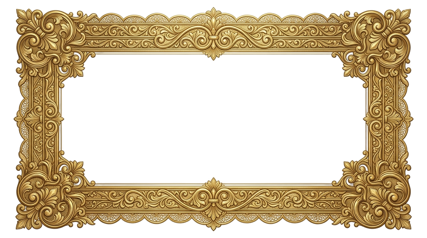 gold certificate background png PNG transparent background