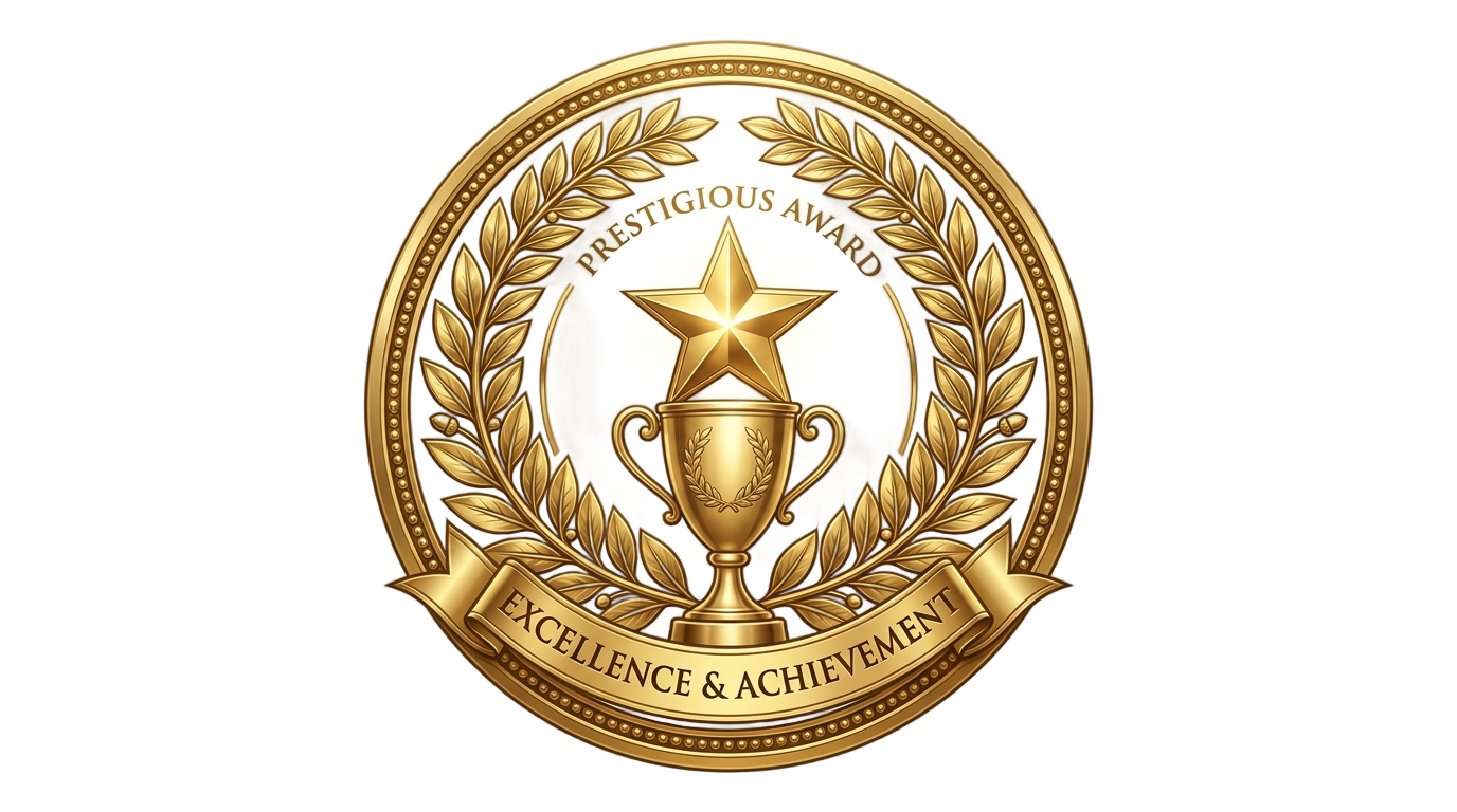 award winning logo png PNG transparent background
