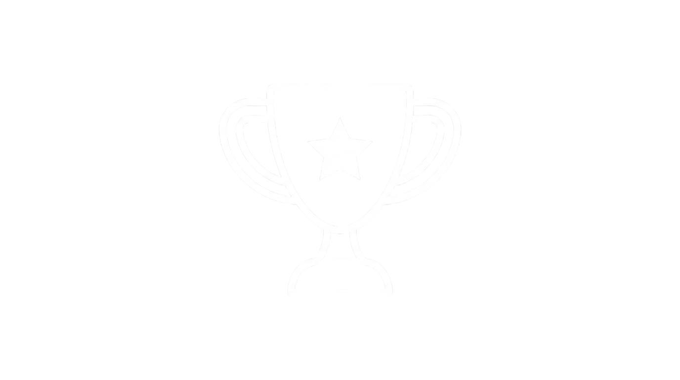 award icon white png PNG transparent background