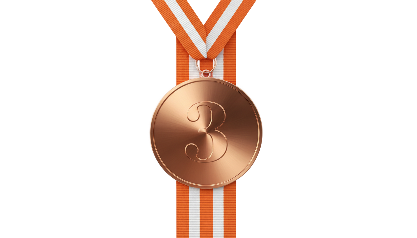3rd place medal png PNG transparent background