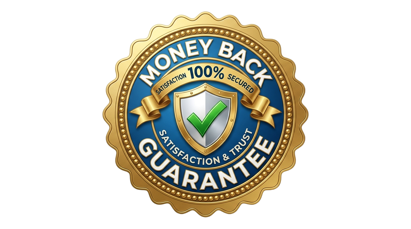 money back guarantee badge png PNG transparent background