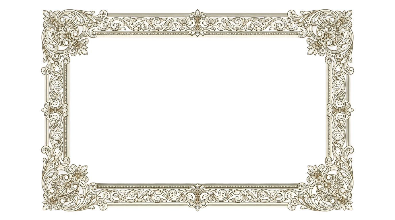 a4 size certificate border png PNG transparent background