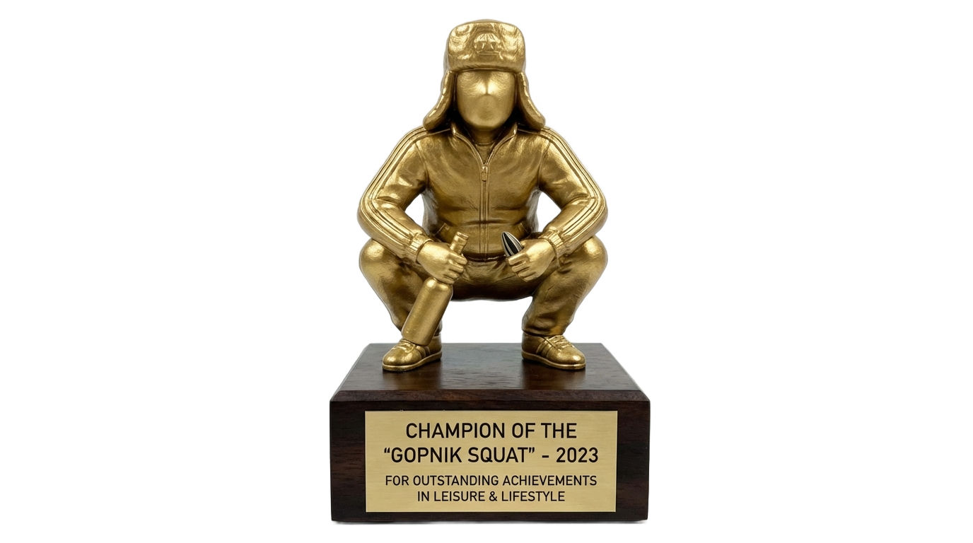 gopnik award png PNG transparent background