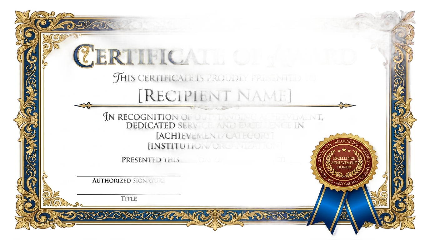 award template png PNG transparent background