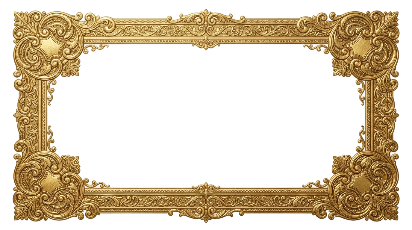 gold certificate background png PNG transparent background