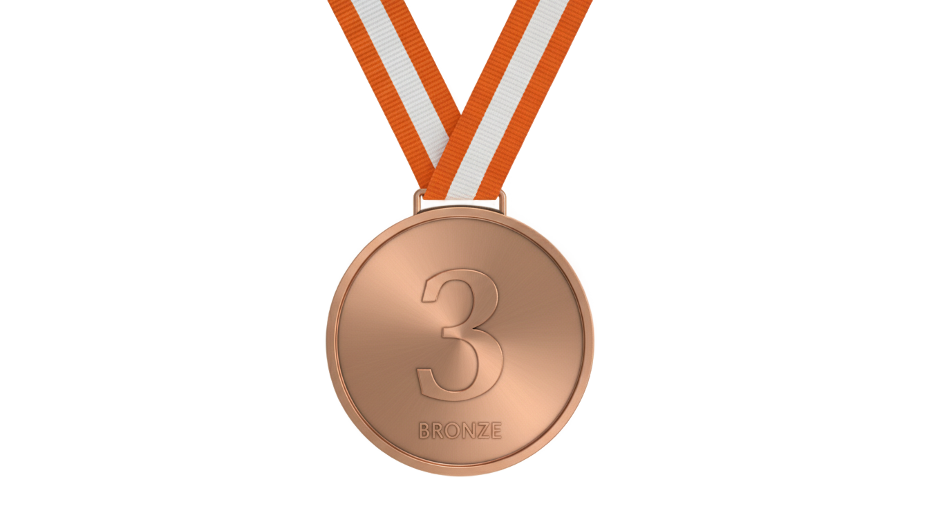 3rd place medal png PNG transparent background